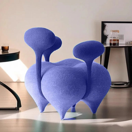 ANTNX Creative Design Chair Modern Luxury Single Sofa Chair Home Living Room Bedroom Balcony Home Decor Accessories Leisure Chair ANTNX.COM