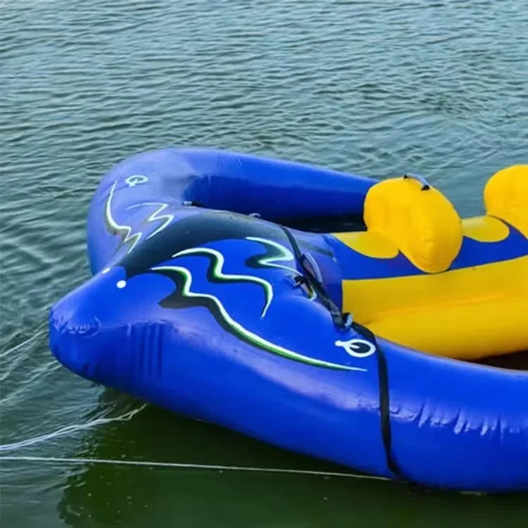 ANTNX High quality inflatable flying fish boat water games inflatable fly fish banana boat for summer water fun ANTNX.COM