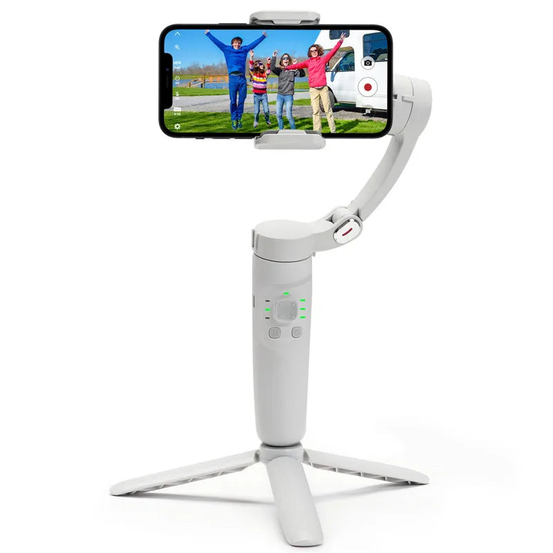 MMOOKA FANGTUOSI 2025 3-Axis Handheld Gimbal Stabilizer for Smartphone For iPhone Android Face Tracking Tiktok Vlog Smart Video Record