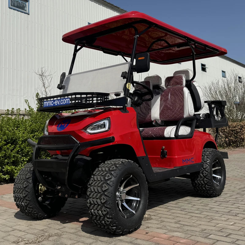 ANTNX 2025 Customized Off-road 4 Seats 48/60/72V Lithium Battery Hunting Buggy Best Electric Push Car Golf Cart ANTNX.COM