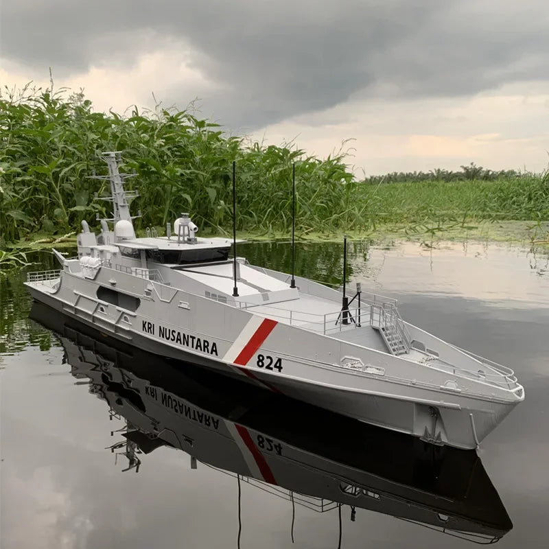 ANTNX 1/48 RC Australian Cape-class Patrol Boat Model Kit Hand-assembled Ship Model Toy Gift DIY Navy Battleship Model Kit Attack Ship ANTNX.COM