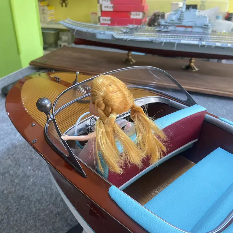 ANTNX 1/10 Remote Control Boat Model Kit Riva Classic Yacht Aristo 3D Printing Kit DIY Model Making Is Not Suitable for Novice Players ANTNX.COM