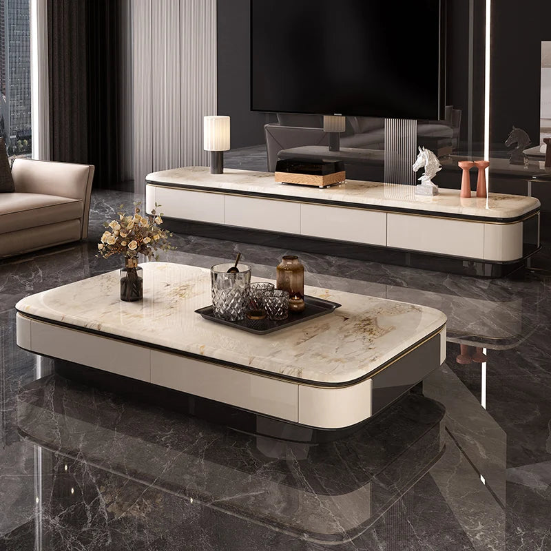 ANTNX Floor standing TV cabinet Slate modern and simple living room household 2025 new tv screen table television home furniture ANTNX.COM
