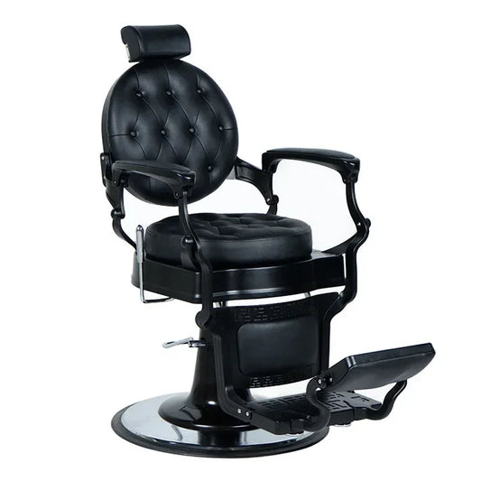 MMOOKA High-end Retro Men's Oil Head Barber Chair Can Be Put Down and Shaving Special Cutting Lifting Hair  Equipment  Furniture