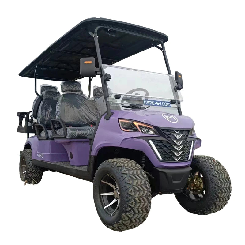 ANTNX 2025 Customized Off-road 4 Seats 48/60/72V Lithium Battery Hunting Buggy Best Electric Push Car Golf Cart ANTNX.COM