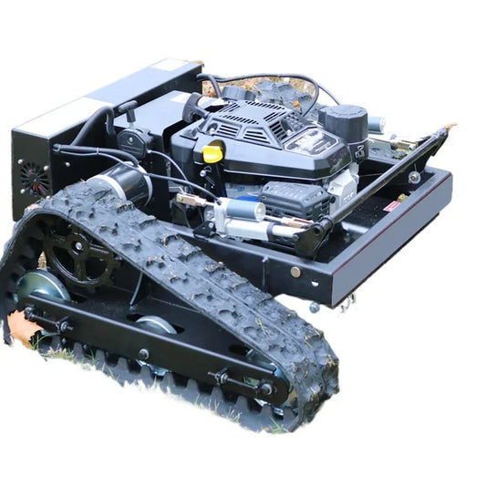 ANTNX CE EPA Diesel Engine All Terrain Grass Cutting Machine Agriculture Rubber Tracks Remote Control Robot Lawn Mower ANTNX.COM