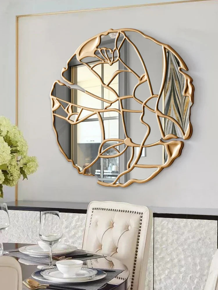 MMOOKA Bathroom Wall Mirrors Room Decor Aesthetic Luxury Large Model Wall Mirror Design Modern Style Espelho Parede Decoration Bedroom