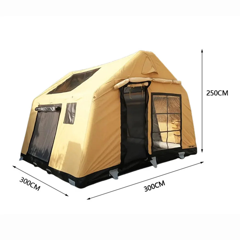 ANTNX Winter Tent Prefabricated Inflatable Shelter Tent Outdoor Glamping Camping Air Tent For Four Seasons ANTNX.COM