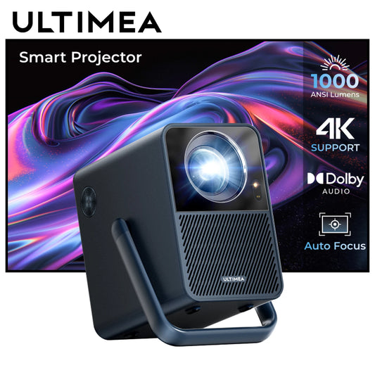 ANTNX ULTIMEA Poseidon E40 Full HD 1080P Projector 4k for Movies Android TV 11.0 with Netflix, 4K Decoding, Dolby Audio, Home Theater ANTNX.COM