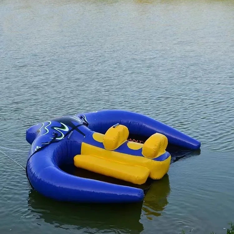 ANTNX High quality inflatable flying fish boat water games inflatable fly fish banana boat for summer water fun ANTNX.COM
