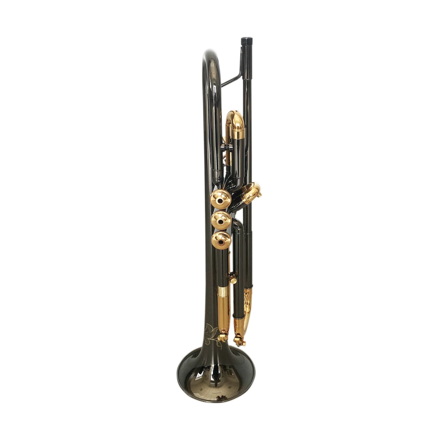 MMOOKA SEASOUND Professional Master Level BB Tone Trompeta JYTR409DBNGL Black Nickel Gold Trumpet Instrument With Brass Body