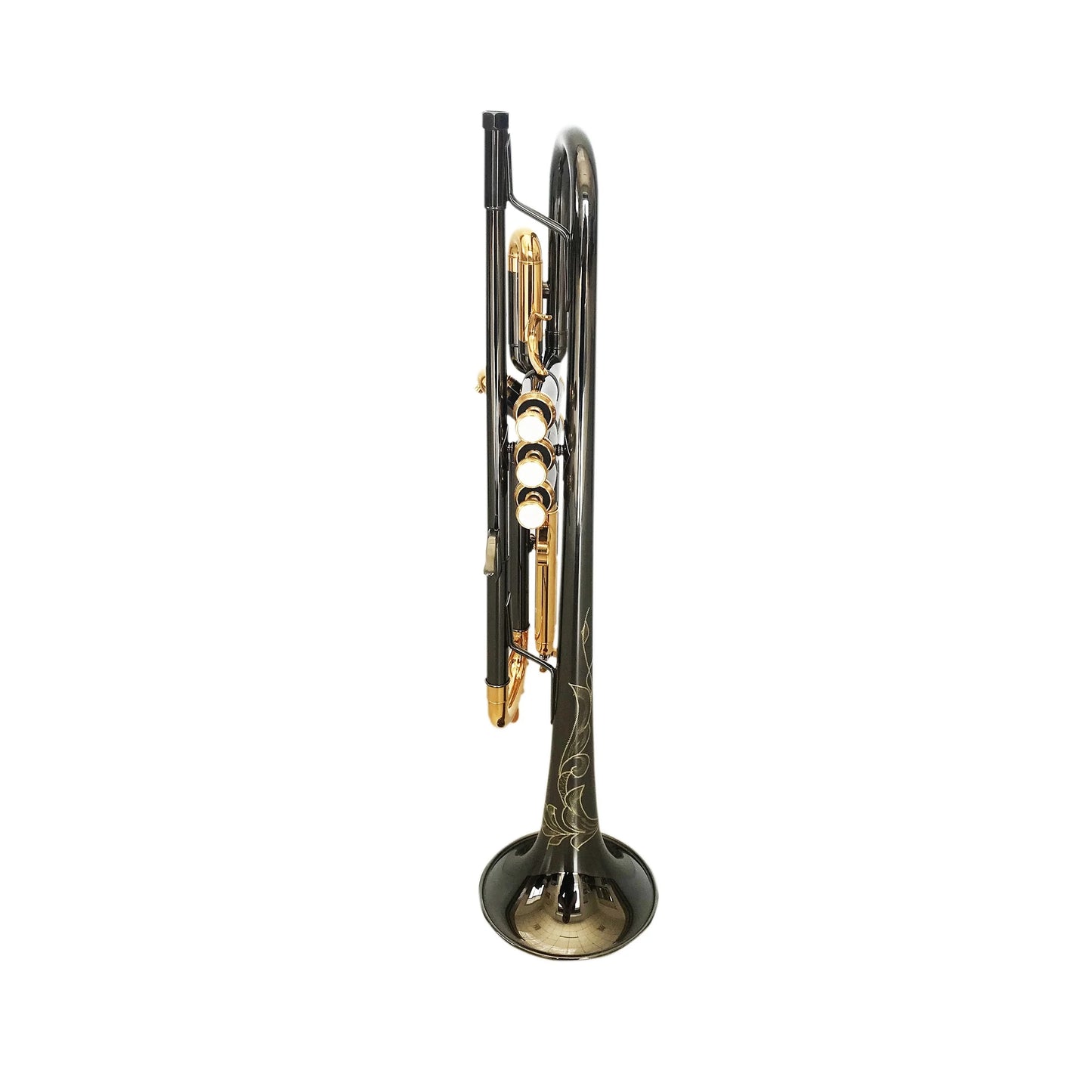 MMOOKA SEASOUND Professional Master Level BB Tone Trompeta JYTR409DBNGL Black Nickel Gold Trumpet Instrument With Brass Body
