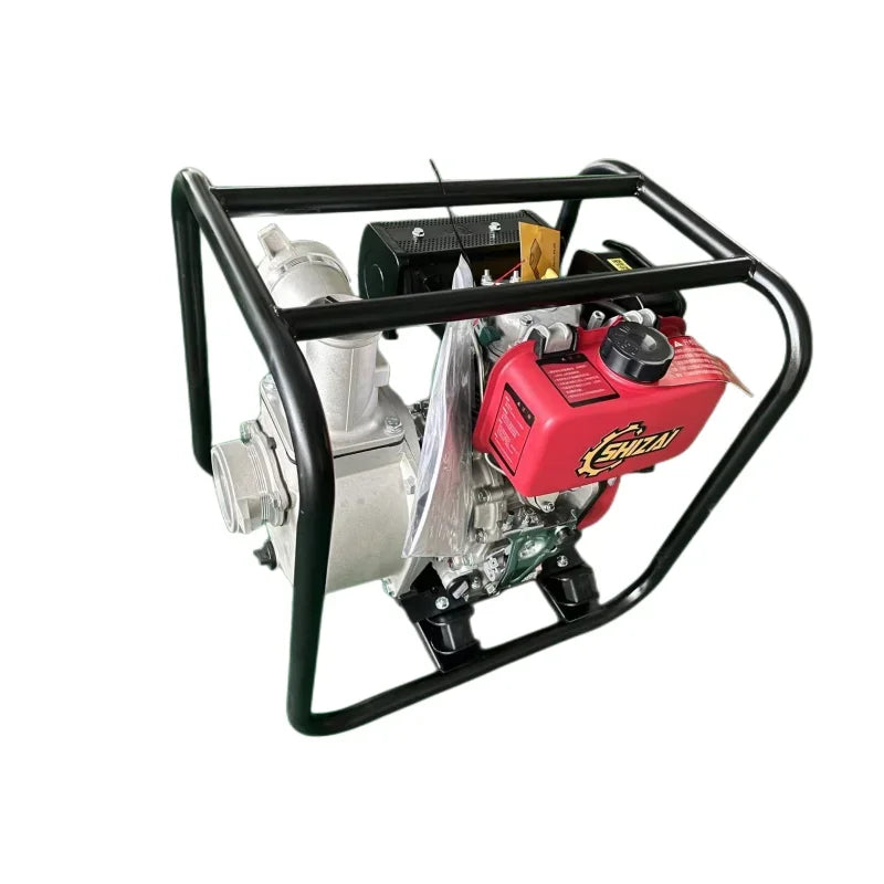 SHIZAI(china) 3 Inches Pressure  Pump Recoil Start Irrigation s Water Pumps