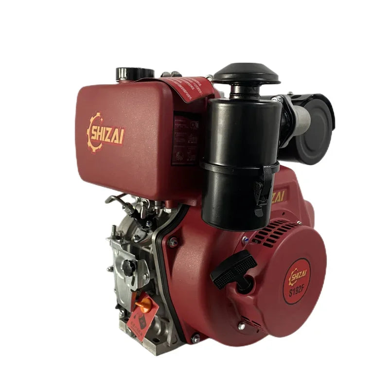 SHIZAI(china) Hot Sale 8kw 12Hp Two-cylinder 4-stroke Air-cooled  Engine