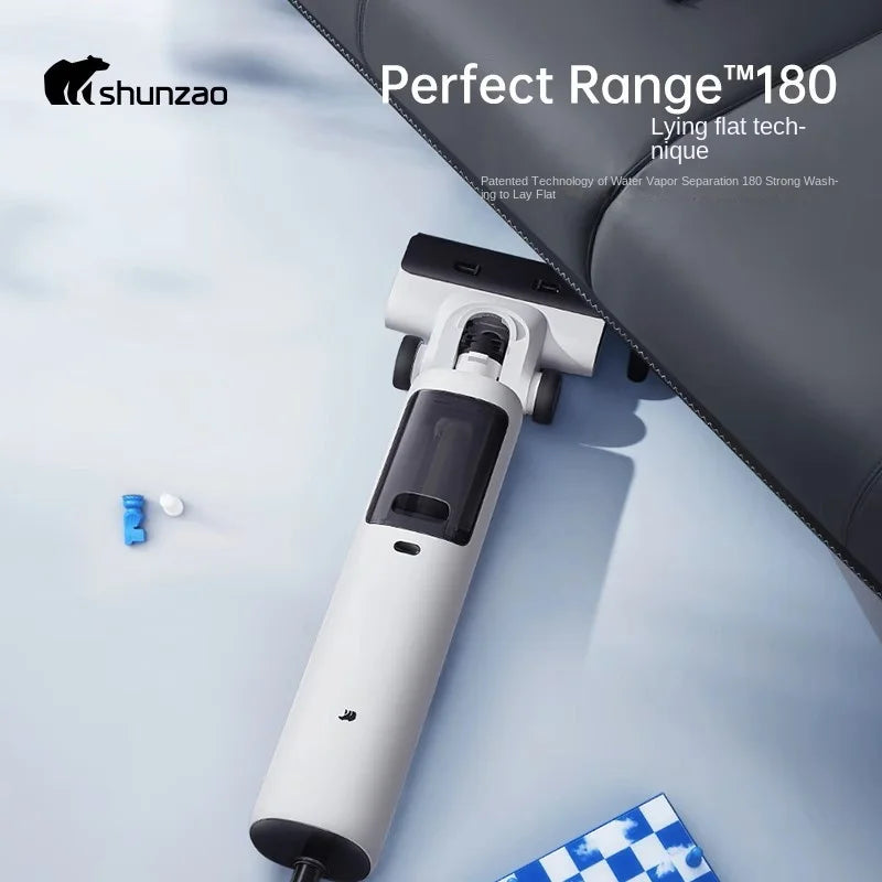 SHUNZAO Z30 Wireless Intelligent Washing Machine Automatic Cleaning Rag Washing Towing Suction Integrated Vacuum Cleaners