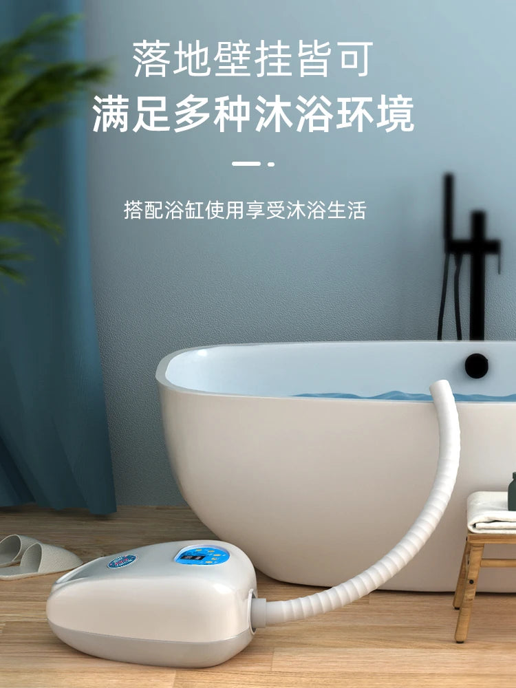 SPA spa home bathtub bubble bath bubble massage ultrasonic ozone bath cleaning instrument