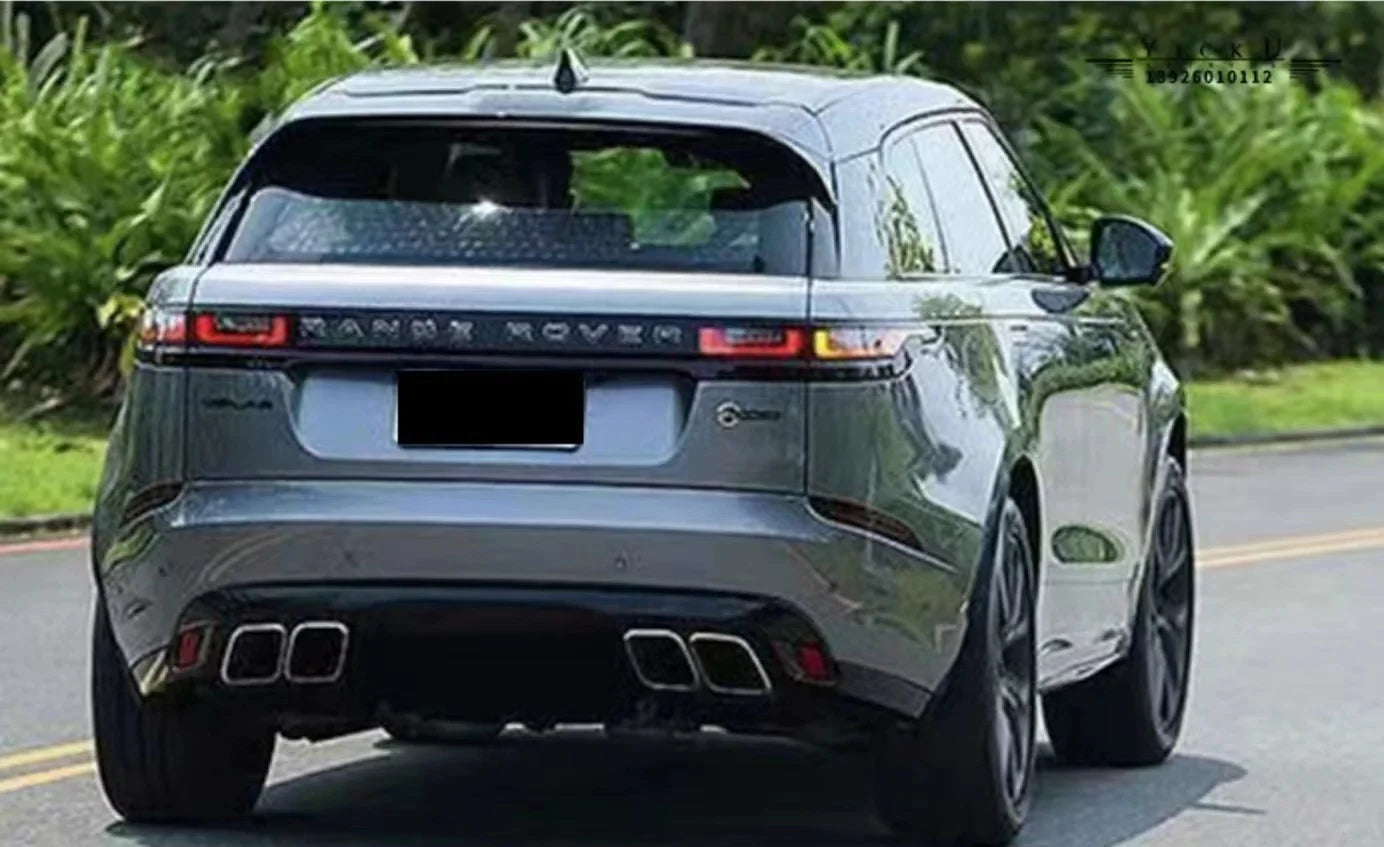 SVA Style Car Bodykit Fit For Range Rover Velar 2017-2021 Front Bumper Rear Bumper Grille Tail Throat