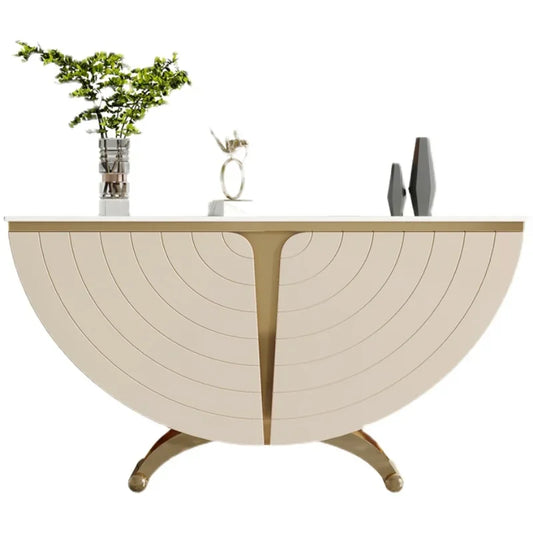 MMOOKA Light Luxury Minimalist Modern Minimalist Living Room Aisle Console Stone Plate
