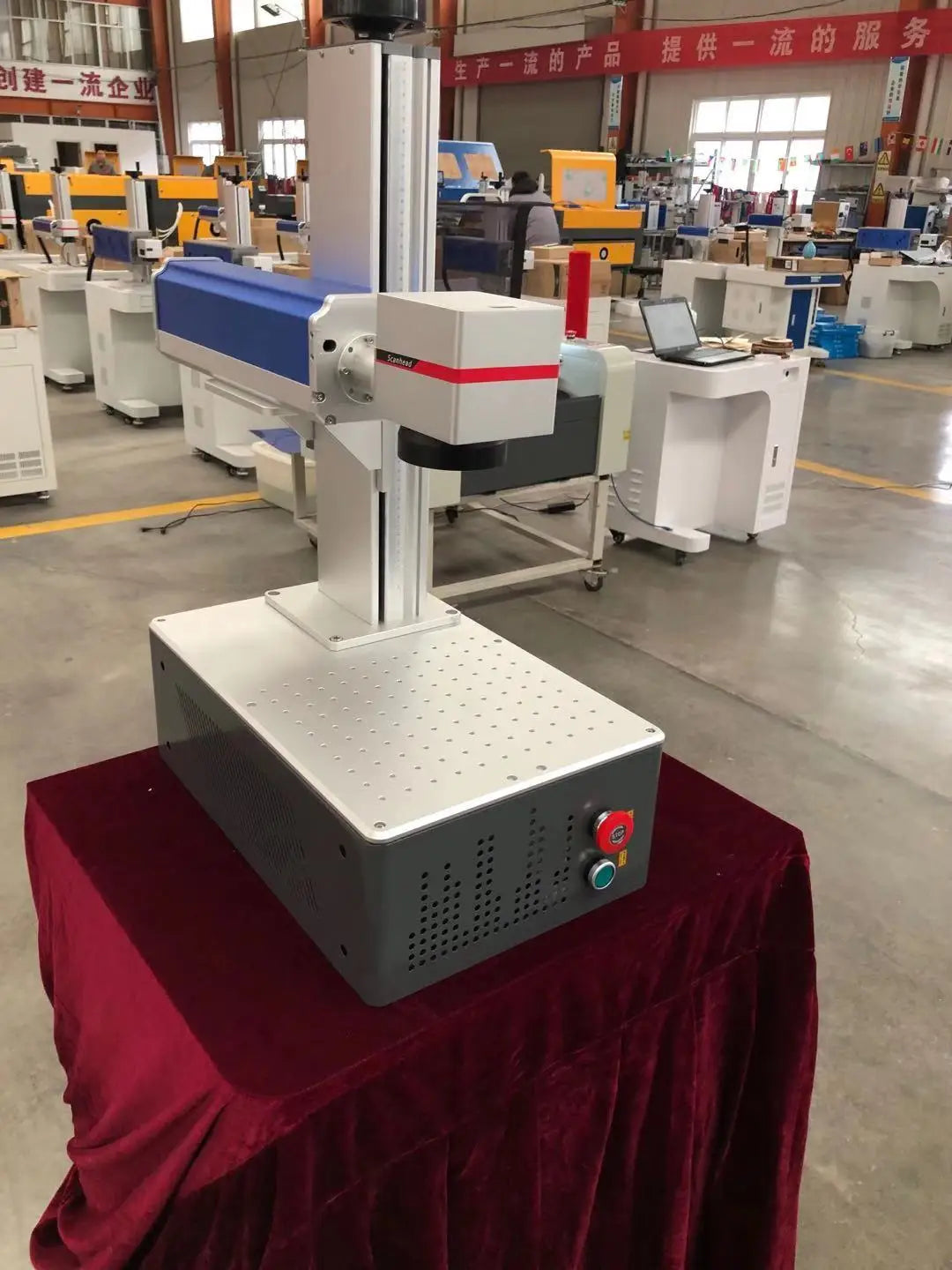 ANTNX VOIERN 20W 30W 50W Fiber Laser Marking Machine for Engraving Metals and Wood /non-metals with Good Price ANTNX.COM