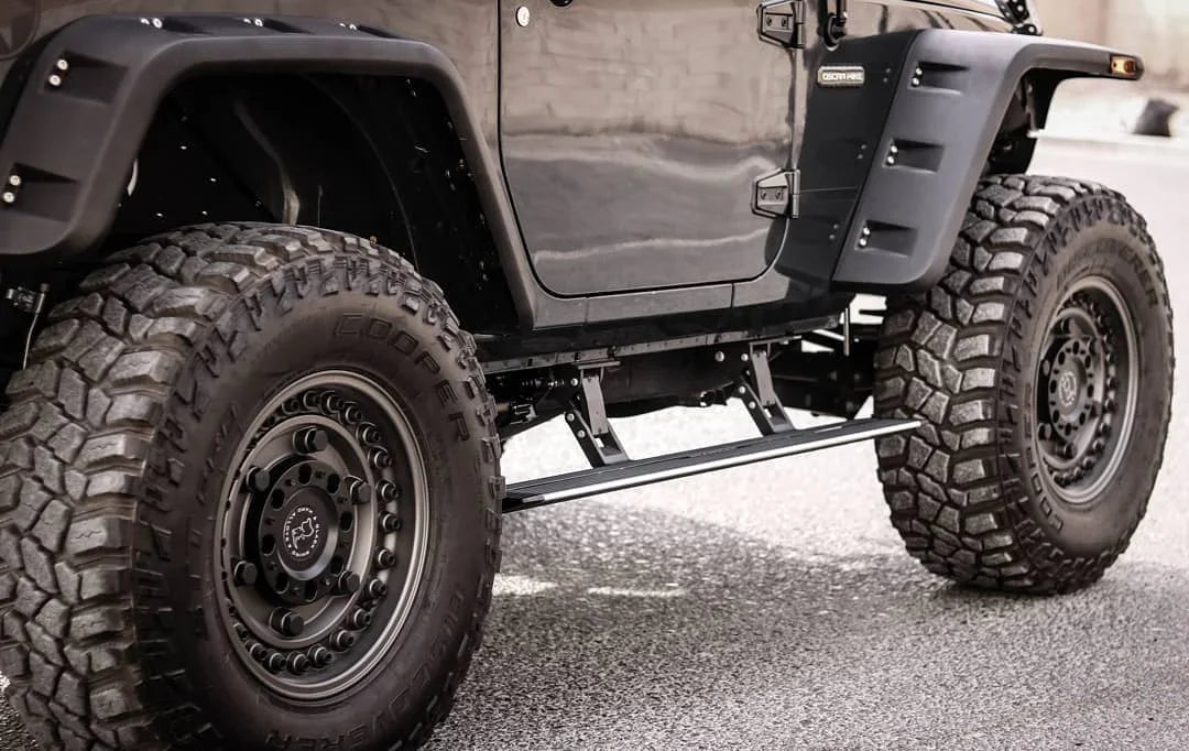 KSC PRO OFF-ROAD Style Electric Side Step Power Running Boards For Jeep Wrangler JL JLU 4DR