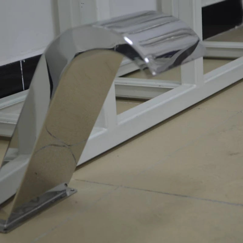 ANTNX Stainless steel Waterfall  waterscape custom garden waterscape garden villa swimming ANTNX.COM