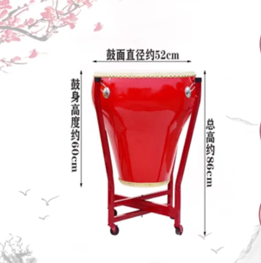 MMOOKA Flower pot drum Cowhide drum Chinese traditional percussion instruments