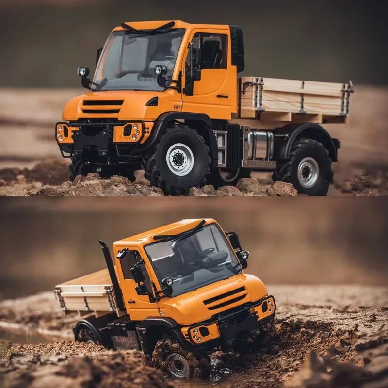 ANTNX NEW 1/10 Rc Car Climbing Dump Truck Second Gear Gearbox RTR Engineering  Model Car Scalable In stock Boy Toy ANTNX.COM