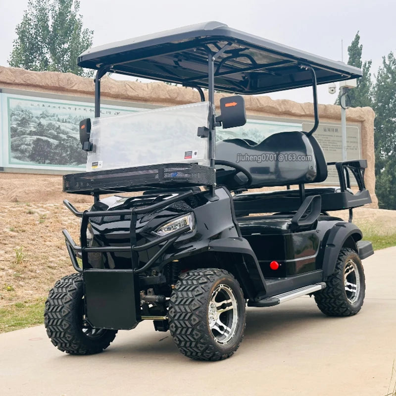 ANTNX 2025 New Gas Power Golf Buggies 2 4 6 seater 300CC 350CC Lifted Off Road Hunting Black Golf Electric Cart ANTNX.COM
