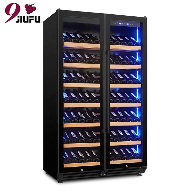 Sale The Best Luxury Commercial Wine Refrigerator 162 Bottles Large Capacity Wine Cooler