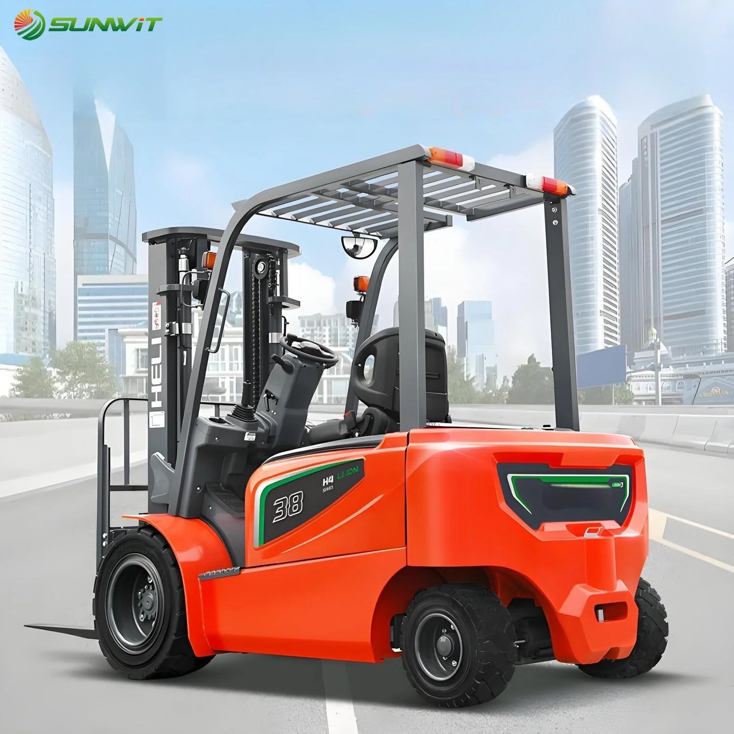 ANTNX New Arrival Electric Lift Mobile Price Elevator All Terrain Electric Forklift 3 Ton 4 Ton 5 Ton diesel Forklift Trucks ANTNX.COM