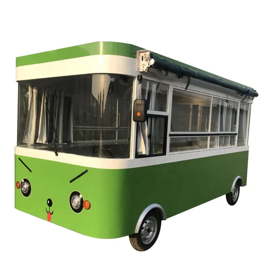 ANTNX Qingdao Felectric   Road Camper Mobile Hamburger  Kitchen TruckTravel Trailer For Sale ANTNX.COM