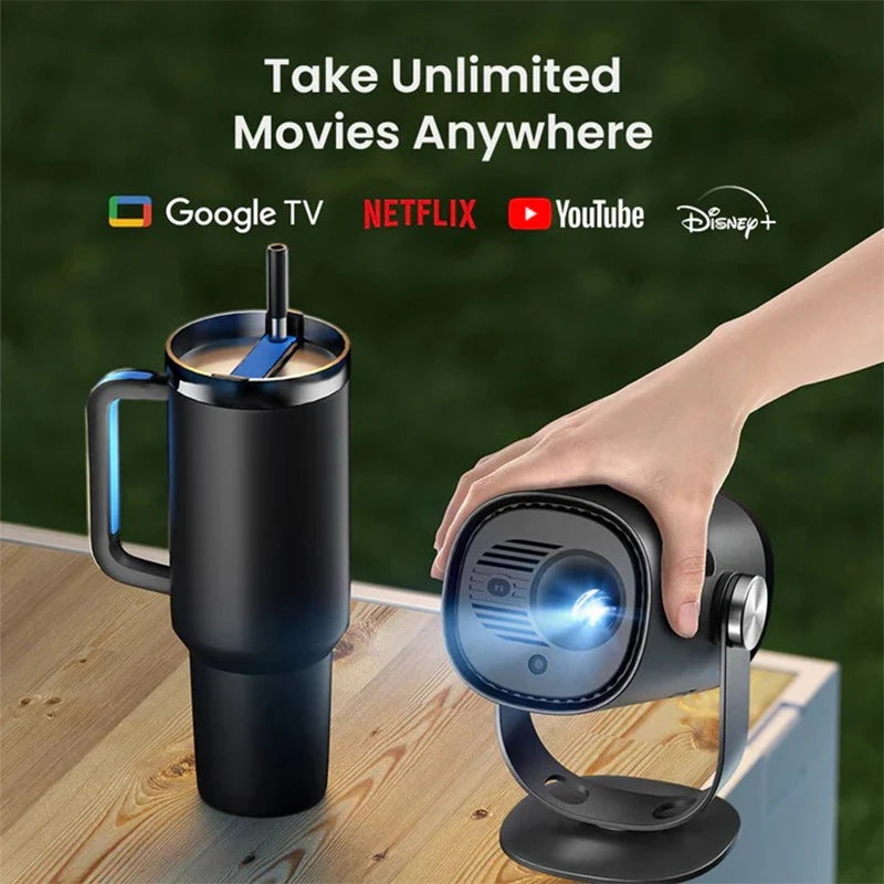 ANTNX New Arrival Dangbei Freedo Portable 1080P Google TV Projector With Licensed Netflix For Home Entertainment Projector ANTNX.COM