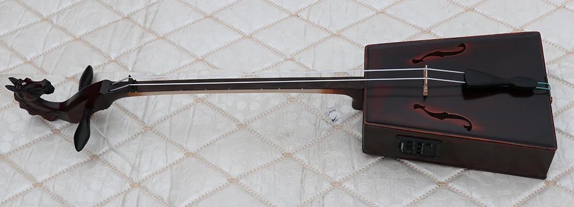 Electric Morin Khuur Matouqin Inner Mongolia stringed instruments acoustic and electric instrumento musical profissional
