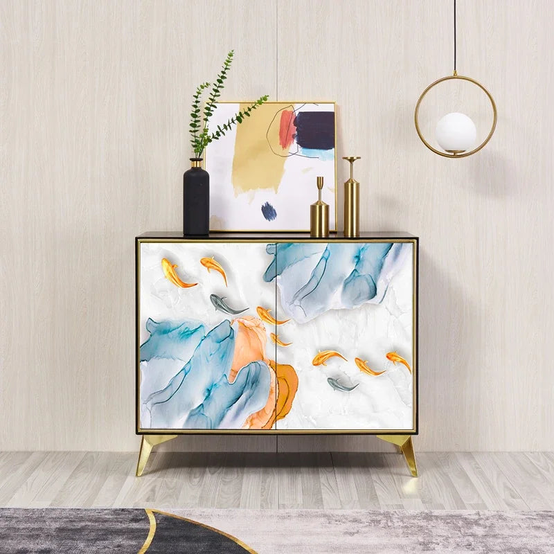 MMOOKA Affordable Luxury Style Entrance Cabinet Household Shoe Cabinet Integrated Ultra-Thin Entry Door Hall Cabinet Modern Minimalist