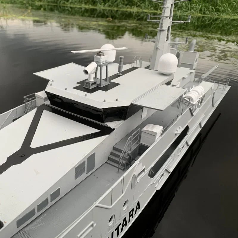 ANTNX 1/48 RC Australian Cape-class Patrol Boat Model Kit Hand-assembled Ship Model Toy Gift DIY Navy Battleship Model Kit Attack Ship ANTNX.COM