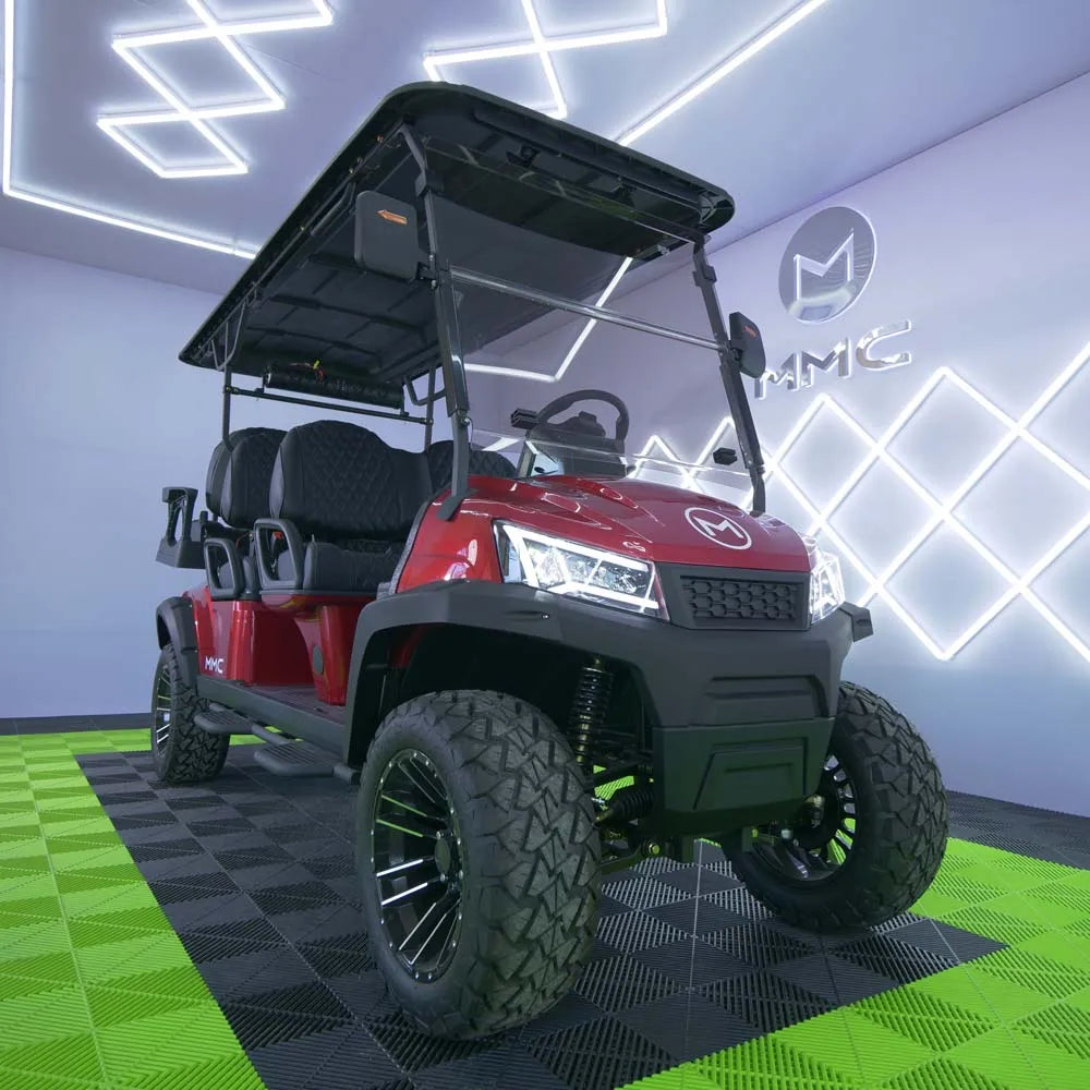 ANTNX Lifted Four Wheels Club Car Golf Buggy Cart off Road Hunting Lithium Battery 4 Seaters Electric Golf Cart ANTNX.COM