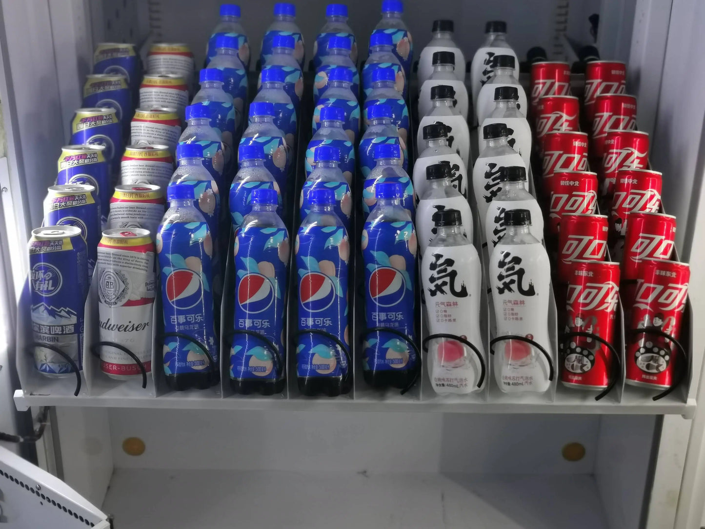 ANTNX Hot Selling 24 Hours Large Capacity Automatic Combo Snacks Drinks Vending Machine Refrigerator Outdoor ANTNX.COM