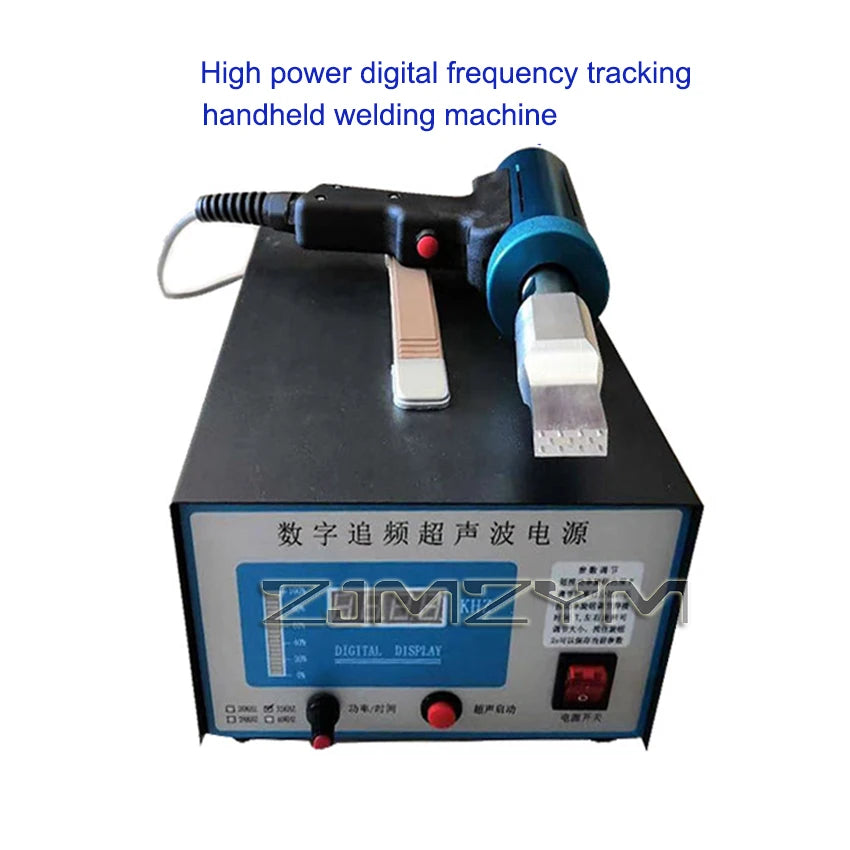 KH-28-1500Z Ultrasonic Plastic Welding Machine Plastic Spot Welder Equipment 1500W High Power Digital Handheld Welding Machine