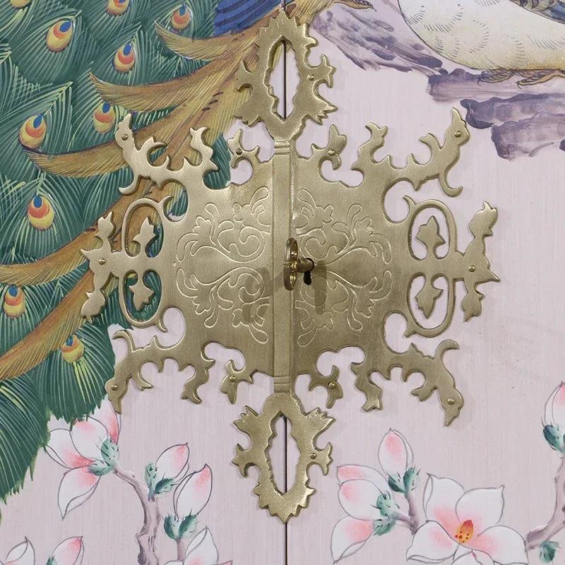 MMOOKA European-Style Multi-Functional Home Bedroom Side Cabinet Wall-Mounted Storage Cabinet