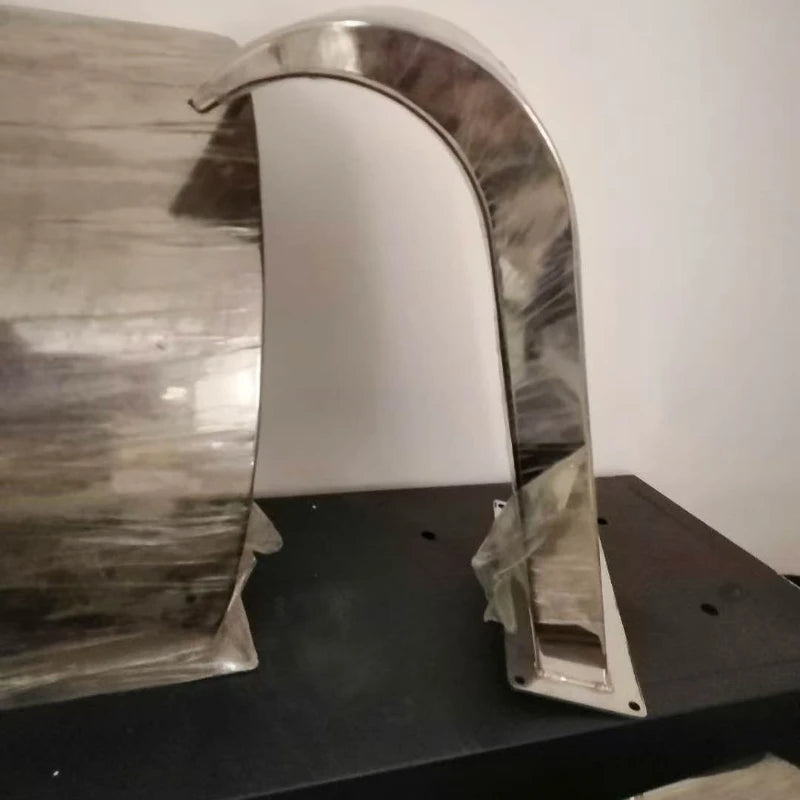 ANTNX Stainless steel Waterfall  waterscape custom garden waterscape garden villa swimming ANTNX.COM