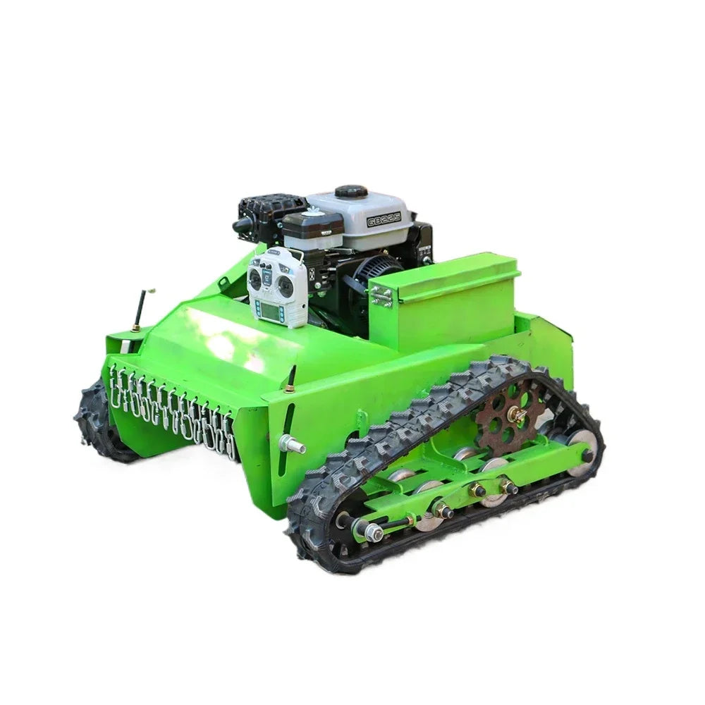 ANTNX Strong Crawler RC Flail Mower with 12 Sets Blades for Slopes Bushes 500 800mm Remote Flail Mower ANTNX.COM