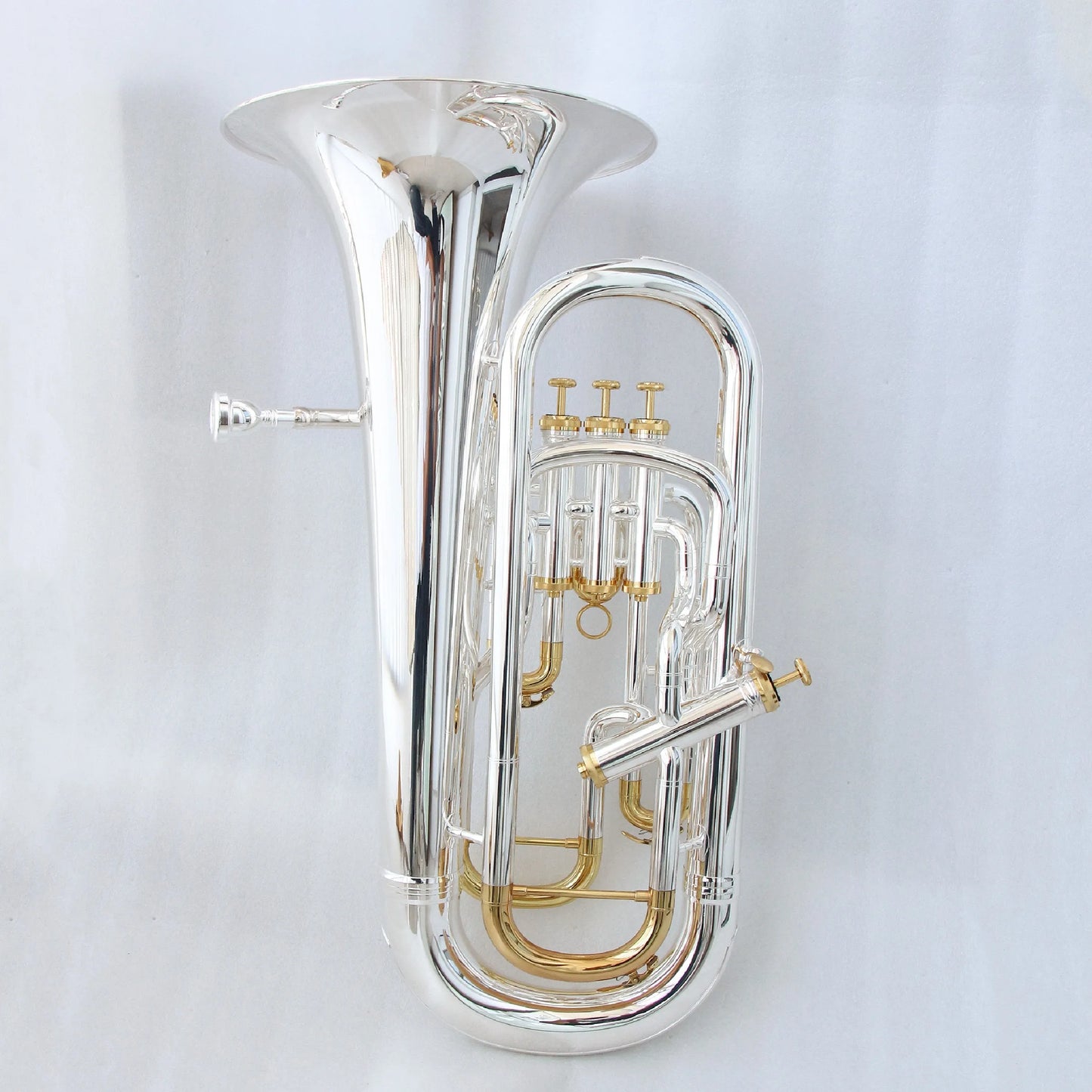 Euphonium Bb Key Gold Euphonium 4 upright pistons Euphonium instruments