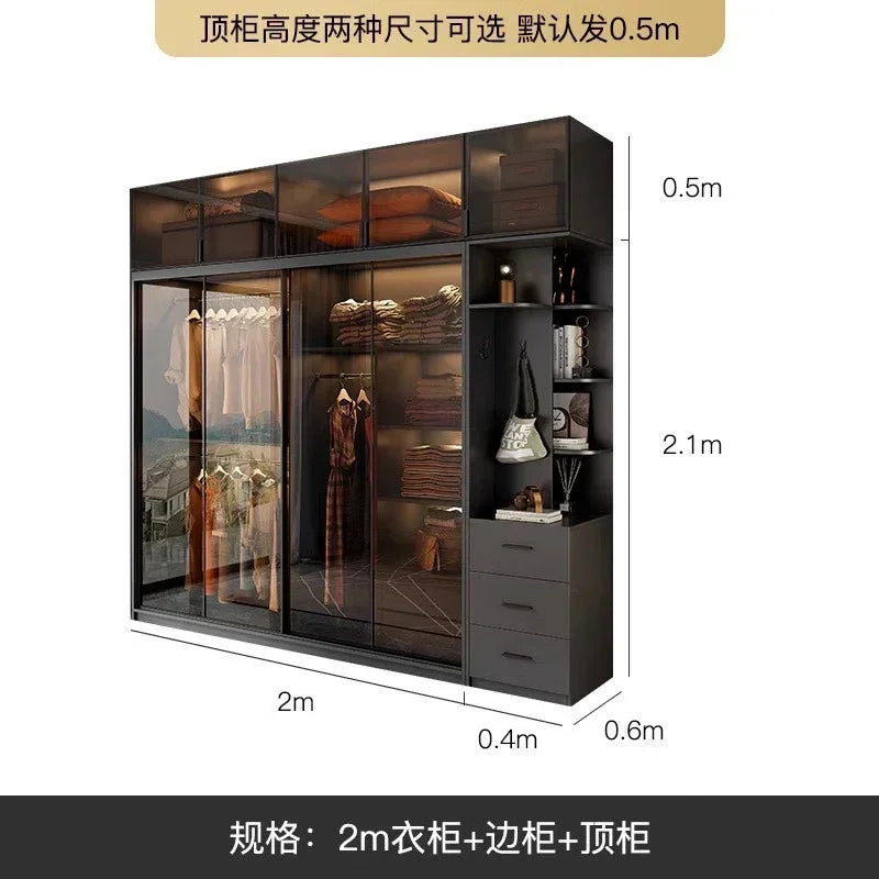 Scaffale scaffale armadi organizzatore biancheria intima Nordic Storage armadi aperti armadio moderno Ropero Armable