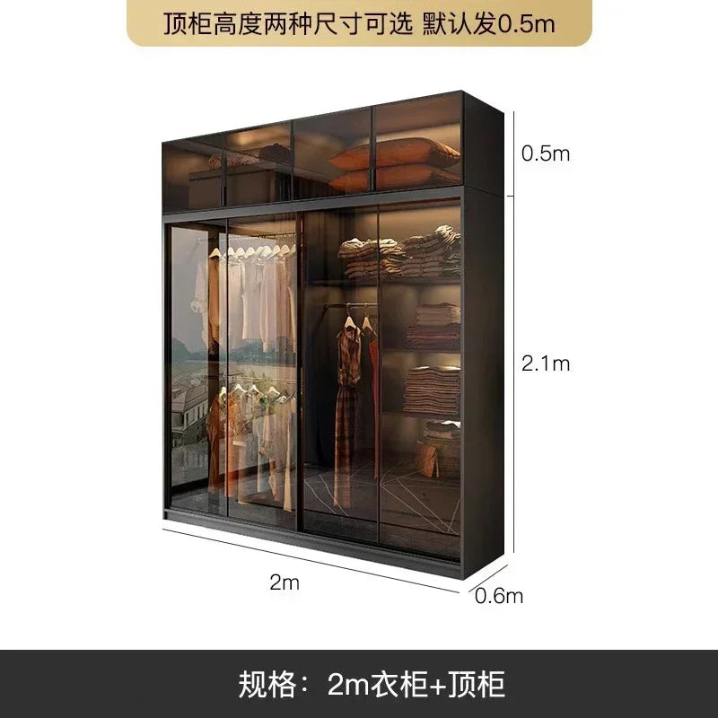 Scaffale scaffale armadi organizzatore biancheria intima Nordic Storage armadi aperti armadio moderno Ropero Armable