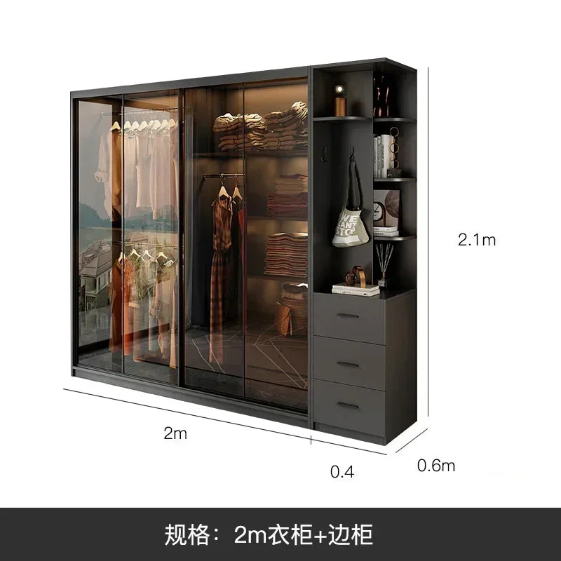 Scaffale scaffale armadi organizzatore biancheria intima Nordic Storage armadi aperti armadio moderno Ropero Armable