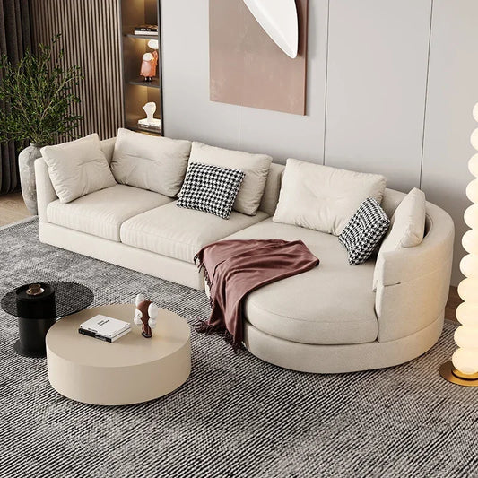 MMOOKA Comfort Lazy Lounger Sofa Tatami Adjustable Lounge Chair Floor Balcony Bay Window Leisure Long Sofa Floor Modular Divano Home