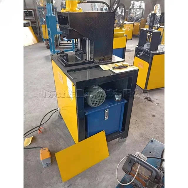 ANTNX New Hydraulic 90 Degree Square Tube Angle Cutting Punch, Stainless Steel Door Frame, Staircase Handrail Angle Cutting Machine ANTNX.COM