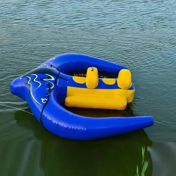 ANTNX High quality inflatable flying fish boat water games inflatable fly fish banana boat for summer water fun ANTNX.COM