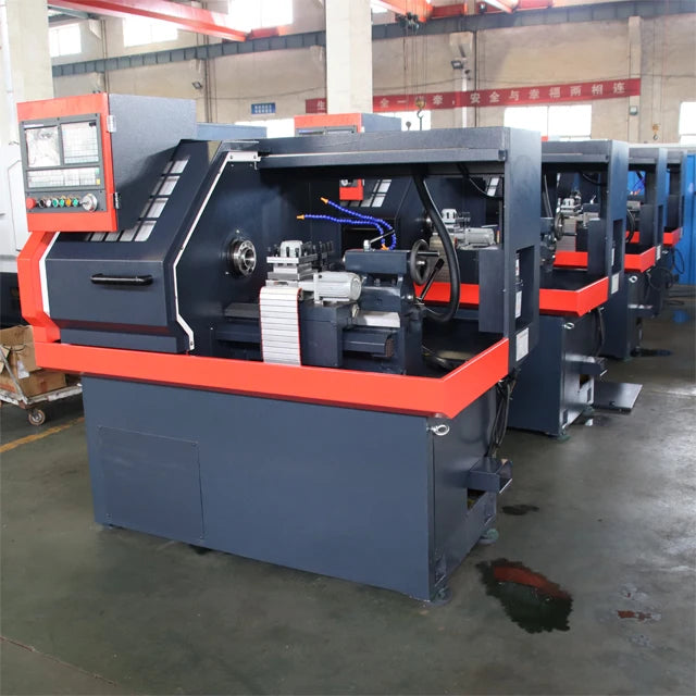 ANTNX CK6130 Mini Automatic CNC Lathe Machine Multifunctional Small Metal Turning for Light & Medium Duty Machining ANTNX.COM