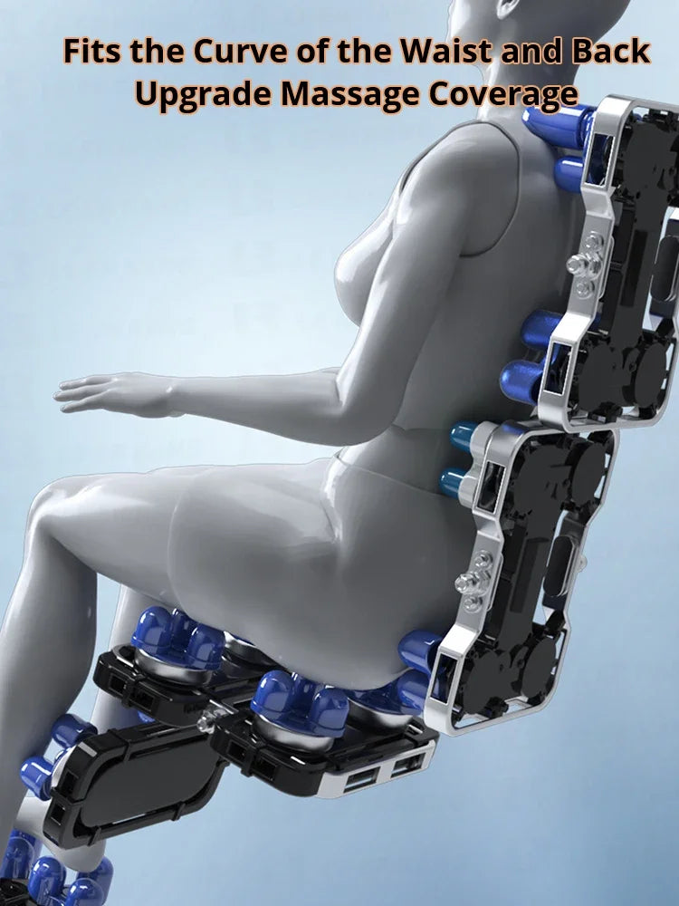 MMOOKA Luxury Zero Gravity Massage Chair Thigh Hips Roller Massage Calf Kneading  Heating Air pressure  with Music